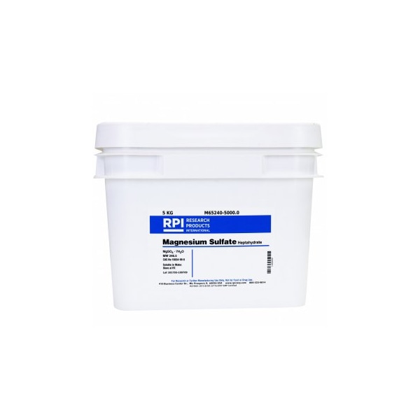 Rpi Magnesium Sulfate Heptahydrate, 5 KG M65240-5000.0 - main